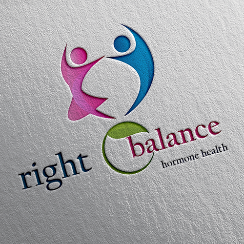 Support logo with the title 'Brand logo concept for Right Balance'