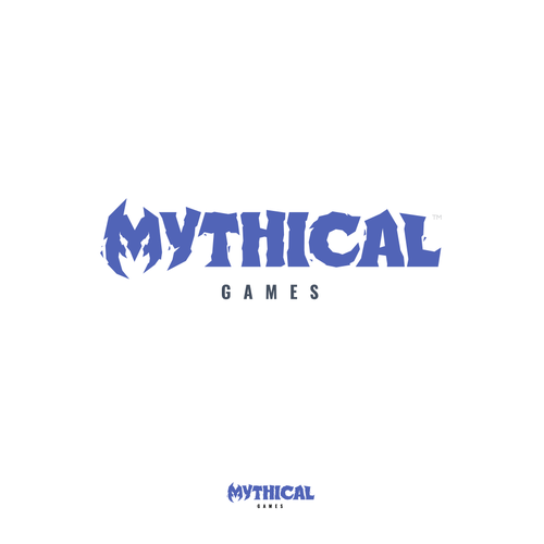 Esports logo with the title 'Mythical Games logo'