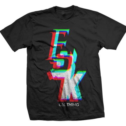 Typographic t-shirt with the title 'Typographic T-Shirt'