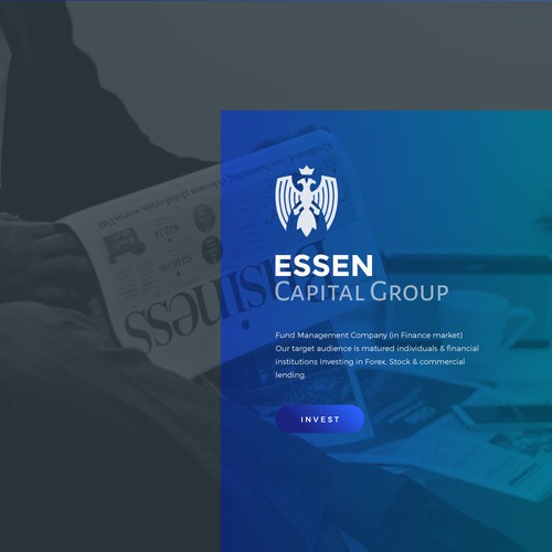 Precise design with the title 'Logo inspired from Essens Coat of Arms'