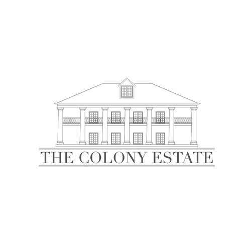 Venue logo with the title 'classic elegant logo for event and wedding venue'