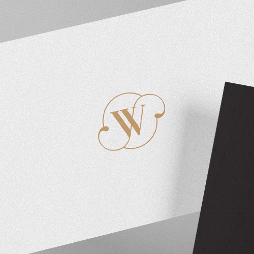 Hotel brand with the title 'West Side Hotel Logo Design'