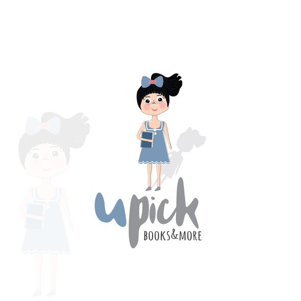 girl logo design