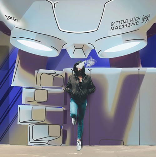 Mural design with the title 'Ad Mural'