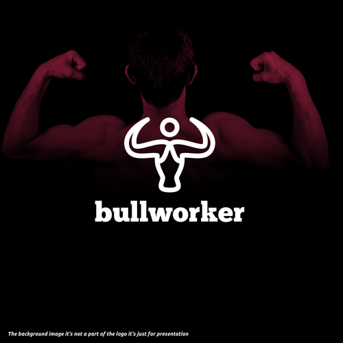 Red logo with the title 'Bullworker'
