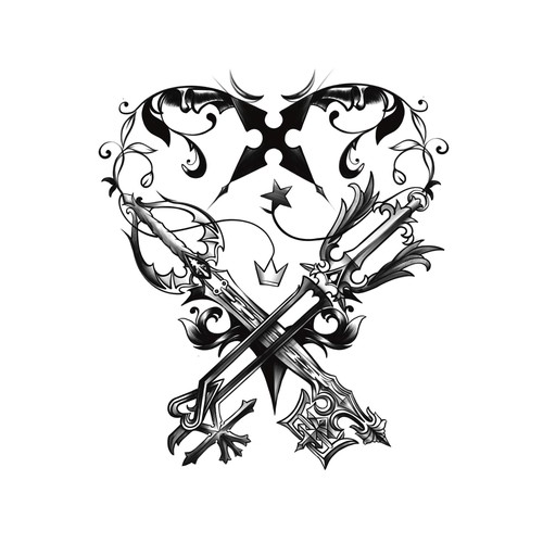 Heart design with the title 'Ace of Hearts '