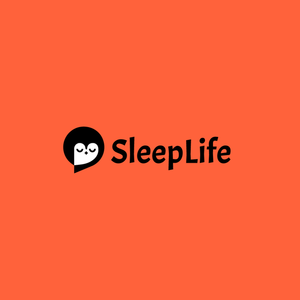 Moon logo with the title 'sleeplife'