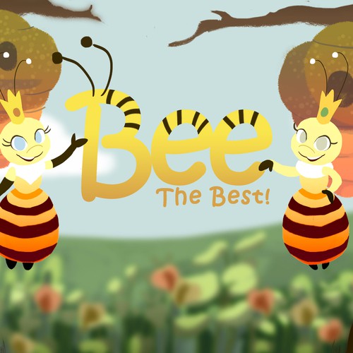 Bee illustration with the title 'Bee the Best'