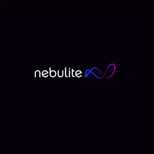 Infinity logo with the title 'Nebulite Logo'