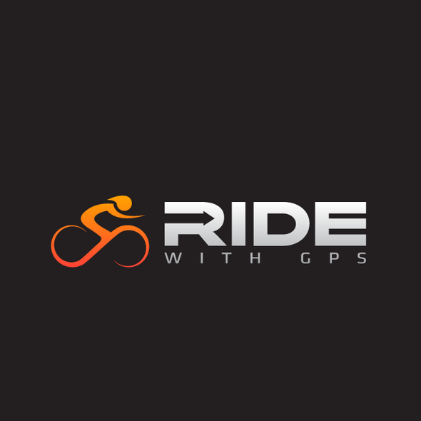 GPS logo with the title 'Ride with GPS '