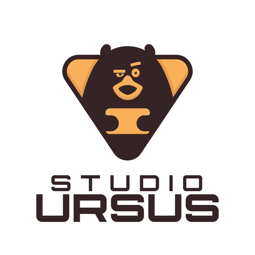 Bear mascot logo with the title 'STUDIO URSUS'