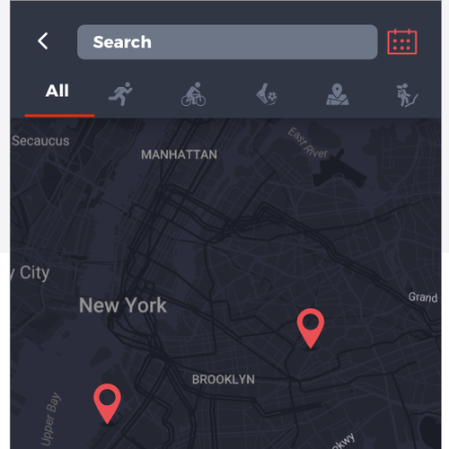 Image design with the title 'Sport Events'