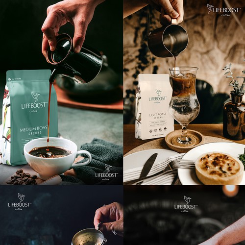 Class design with the title 'Coffee Ad'