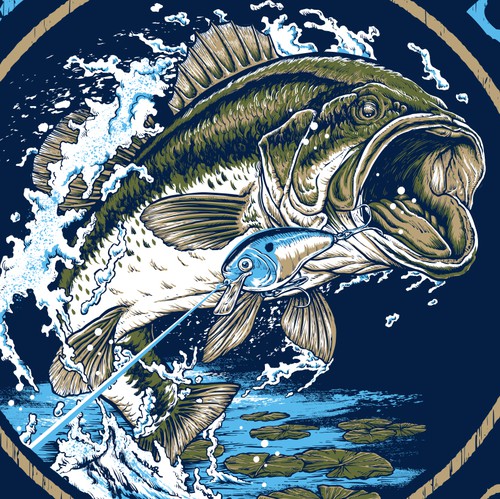 bass fishing tournament shirts