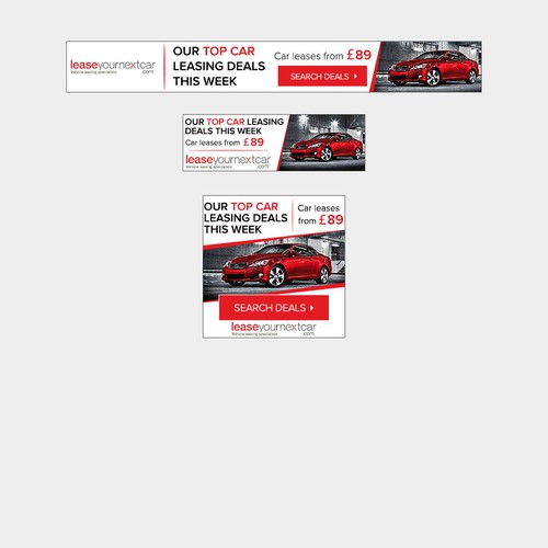 Google Ads design with the title 'Car banner designs'