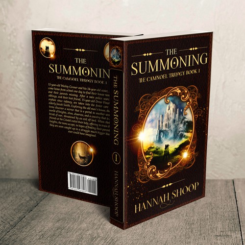 Fantasy book cover with the title 'The Summoning'