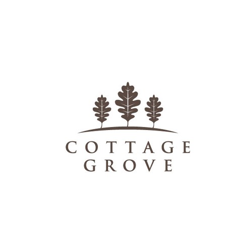 Cottage logo with the title 'New logo wanted for Cottage Grove Neighborhood'