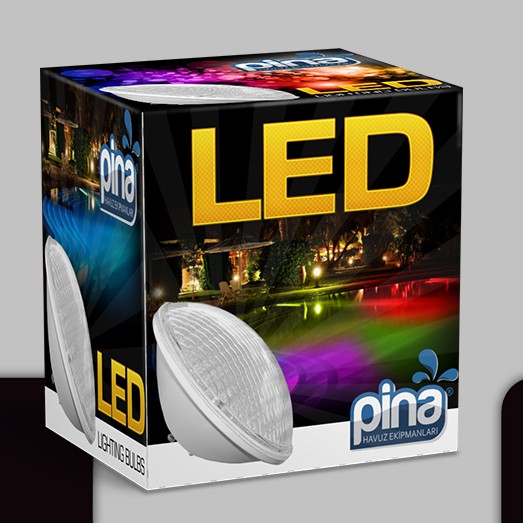 LED lighting design with the title 'Led box'