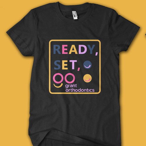 Creative t-shirt with the title 'go orthodontics tshirt'