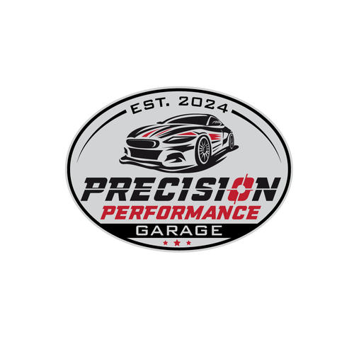 Garage design with the title 'garage logo'