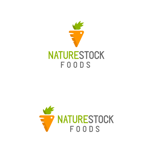 Natural brand with the title 'Naturestock Foods logo, Natural Food Importer/Distributor'