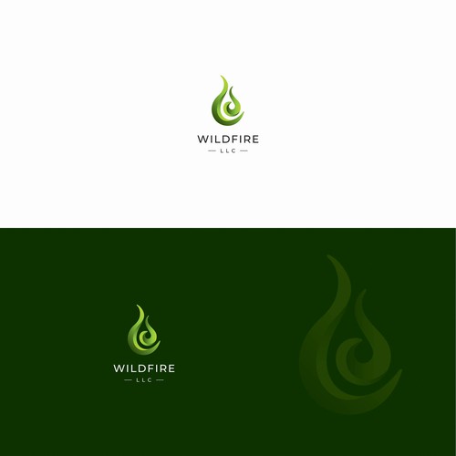 Flaming logo with the title 'Wildfire'
