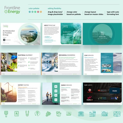 Modern Slides for Energy Company