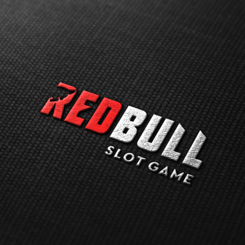 Bull brand with the title 'powerfull logo design for redbull slot game'