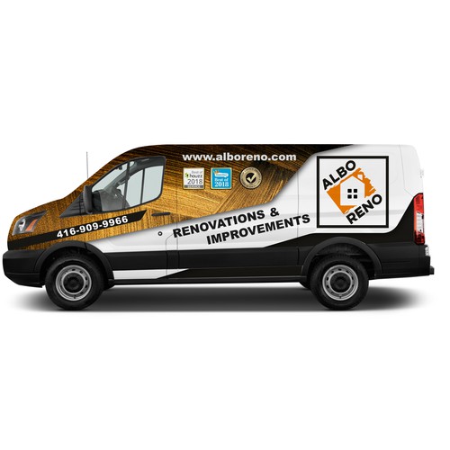 Restoration design with the title 'Elegant van'