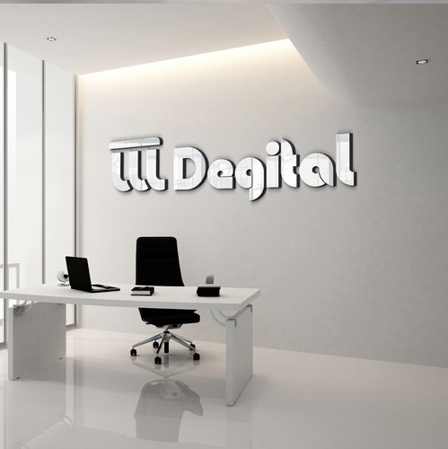 Digital art logo with the title 'UTL Digital'