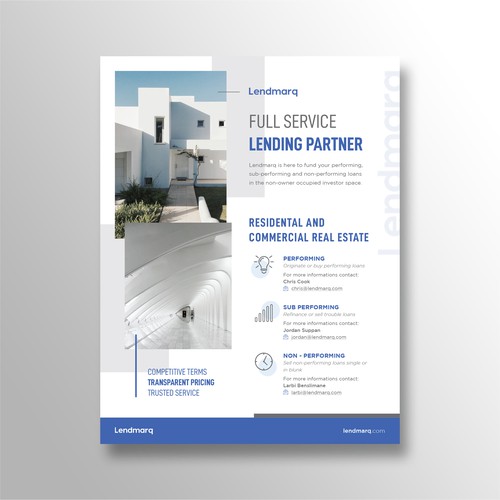 Property design with the title 'Flyer Design'