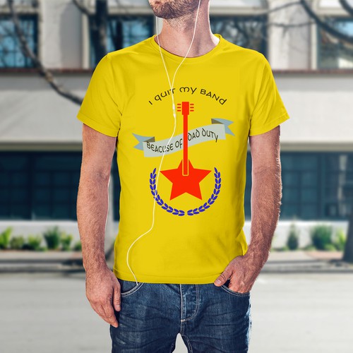 Bar t-shirt with the title 'Rock Star T Shirt'