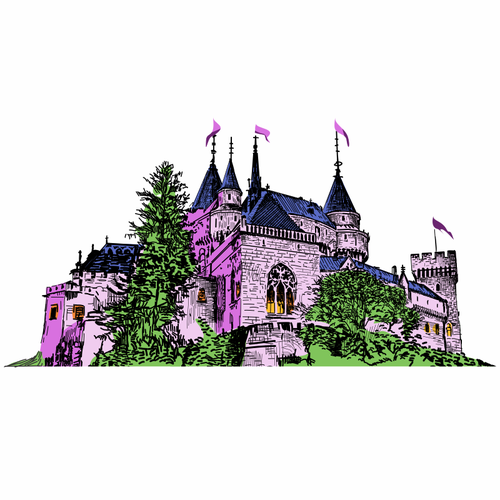 Castle design with the title 'castle'