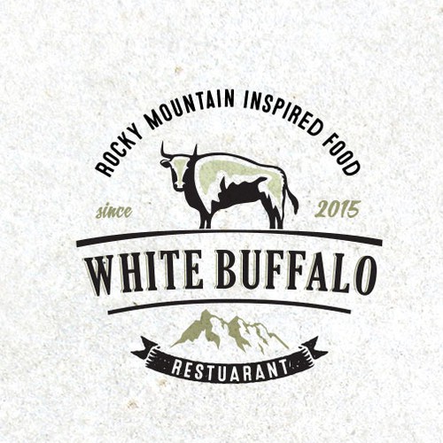Zodiac logo with the title 'white buffalo'