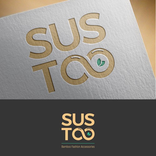 Bamboo design with the title 'Logo for bamboo accessories'