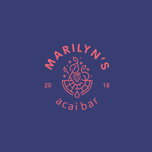 Bowl design with the title 'Smoothie bowl'