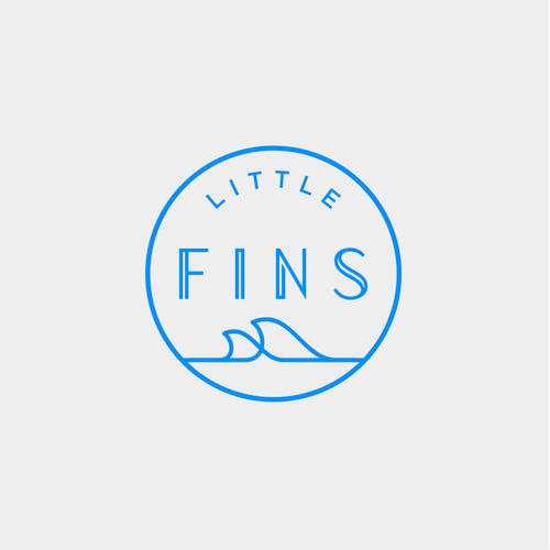 Little logo with the title 'Swimming Logo'