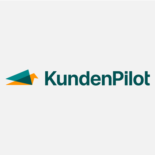 Bird brand with the title 'KundenPilot / Logo Design'