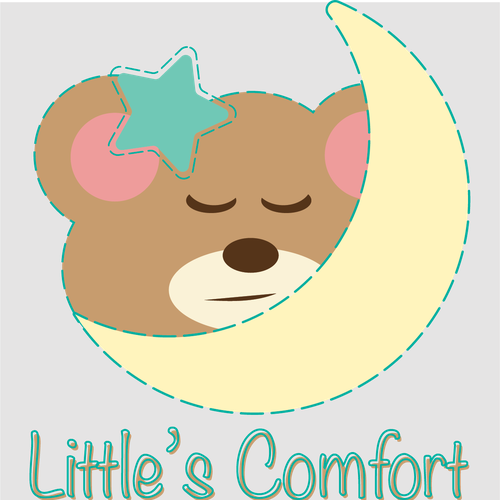 Little logo with the title 'Logo Concept for Little's Comfort'