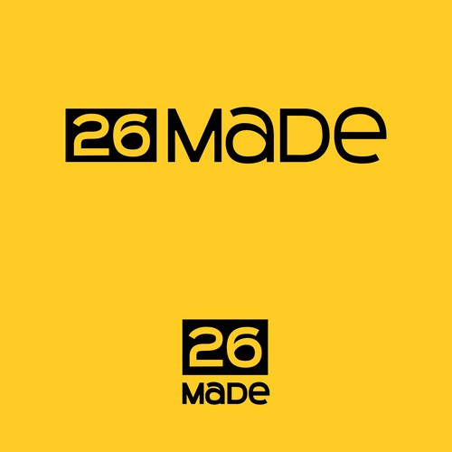 Black and yellow logo with the title 'Film studio logo'