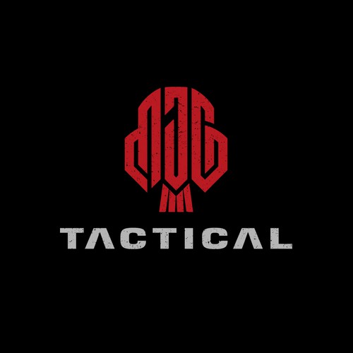 Masculine brand with the title 'I am a retired Army veteran. firearms / tactical gear / airsoft / paintball'