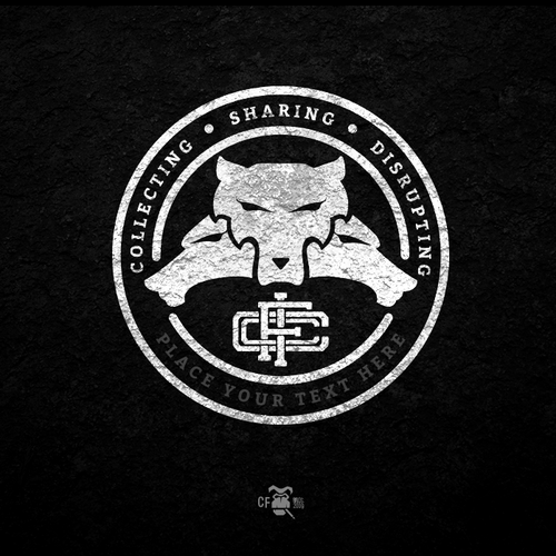 Wolf logo with the title 'Collecting, Sharing, Disrupting'