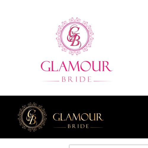 Hair brand with the title 'Logo & Branding for boutique wedding shop selling glamorous wedding dresses'