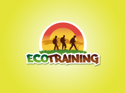 Jungle logo with the title 'Create the next logo for EcoTraining'