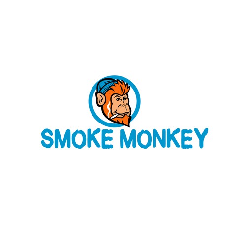 Joint logo with the title 'Smoke Monkey'