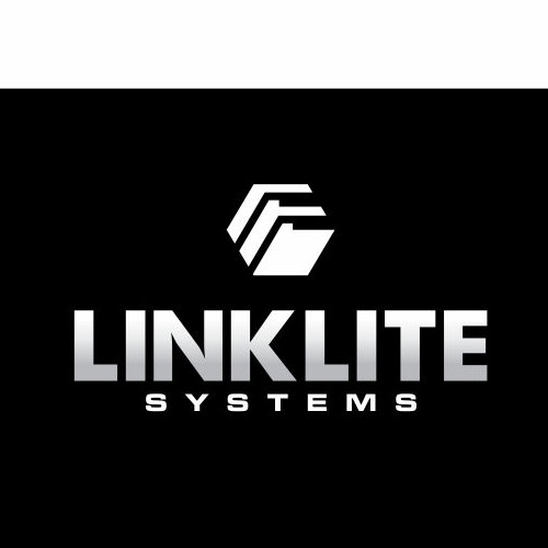 Road logo with the title 'Heavy duty ligthing logo : LINKLITE SYSTEMS'