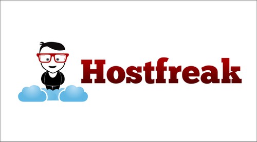 Hosting logo with the title 'Logo for Hostfreak hosting service'
