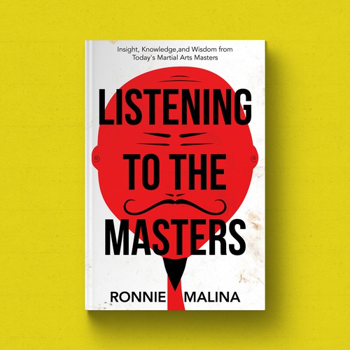 Sports book cover with the title 'Listening To The Masters Book Cover'