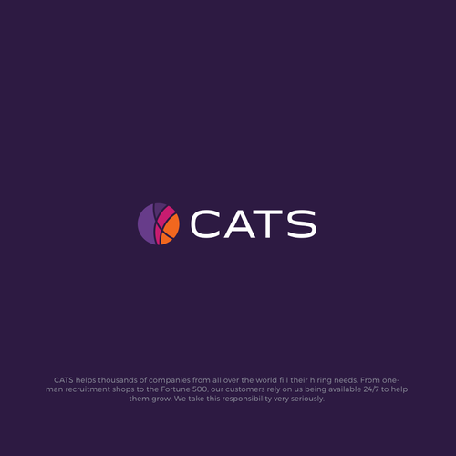 purple logo design