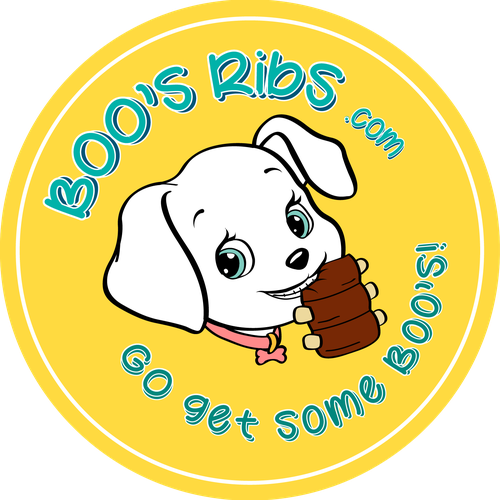 Labrador logo with the title 'Logo design for a pet restaurant'